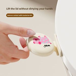 Lève-couvercle de toilettes mains libres pour aromathérapie avec poignée mignonne - Product Image 2