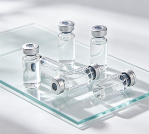 Frascos de Vidrio Borosilicato de Alta Transparencia de 3ml, 5ml y 10ml, Botellas de Almacenamiento de Vidrio Vacías con Tapas Compuestas Plateadas Desprendibles - Product Image 5