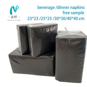 Ventes chaudes, bonne qualité, <span class=keywords><strong>serviettes</strong></span> en <span class=keywords><strong>papier</strong></span> personnalisées, 2 plis, <span class=keywords><strong>papier</strong></span> de bambou, <span class=keywords><strong>blanc</strong></span> uni, gaufrage, 2 plis, 25 30 cm, pulpe vierge colorée - Product Image 5