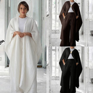 Pantaloni da <span class=keywords><strong>donna</strong></span> modesti Abaya completi unici pantaloni da <span class=keywords><strong>donna</strong></span> mussulmani antirughe a bolle - Product Image 1