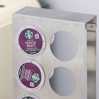 Nouveauté, support de dosettes de café moderne en acier inoxydable, 20 pièces, support de capsules de café K-CUP