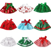 Noël elfe vêtements habiller accessoires enfant cadeau mignon robe chandails pyjamas manteaux tablier sweats à capuche imperméable chaussures pour noël Elfo