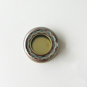 Scatola di latta Snus tonda in metallo personalizzata di alta qualità con chiusura in alluminio con coperchio - Product Image 2