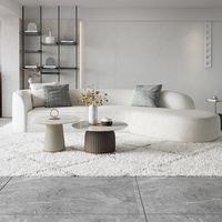 Luxus-Sofas Set Designs moderne Couch und wohnzimm gebogen kaufen Boucle weißes Sofa