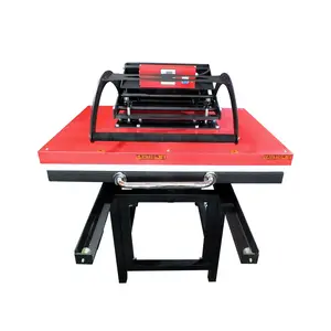 BYC-005B Electric 80*100cm Multiple Bags Large Format Clamshell heat press machine for t-shirt combo