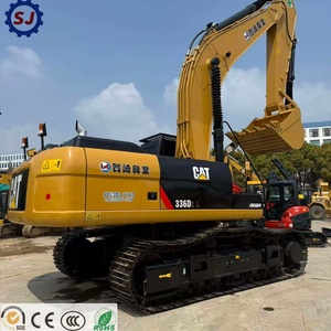 รถขุดตีนตะขาบ CAT 336D2L มือสอง ได้รับการรับรองมาตรฐาน CE  รถขุด Caterpillar 320 332 349 อุปกรณ์ก่อสร้างหนัก มีสินค้าในสต็อก พร้อมจัดส่ง - Product Image 1
