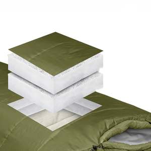 Saco <span class=keywords><strong>de</strong></span> <span class=keywords><strong>Dormir</strong></span> WOQI Ultraligero, Compacto y Portátil <span class=keywords><strong>de</strong></span> Algodón Hueco para Clima Frío para Adultos, Camping y Senderismo - Product Image 2