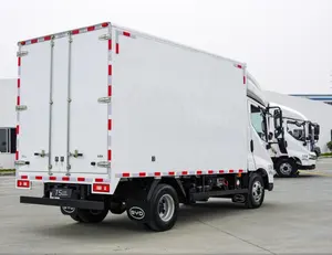 BYD T5 elektrikli kamyon kargo Van 94kwh pil 4x2 sürücü ile hava süspansiyon sürücü koltuğu sol direksiyon ve arka kamera