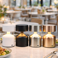 Lampe de table moderne avec interrupteur tactile, chargeur USB, pour hôtel, bar, table, chevet, chambre à coucher, lampe de chevet de luxe décorative pour hôtel
