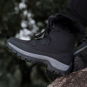 2026 New Winter Warm Fashion <b>Snow</b> <b>Boots</b> High Quality Men <b>Women</b> <b>Boot</b> Comfortable Anti-Slip Mesh Lining-<b>Waterproof</b> outdoor shoes - Product Image 4