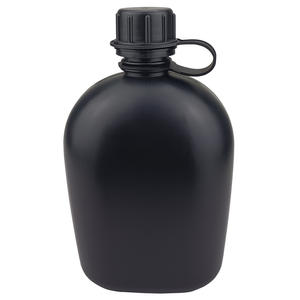 Muestra gratis de una botella de agua táctica de un litro para camping, senderismo, cantimplora y supervivencia que viene con un juego de vasos bolsa - Product Image 3