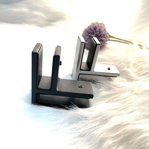 Thép không gỉ vuông Ống lan can cầu thang lan can kính kẹp - Product Image 6