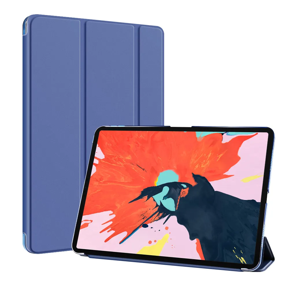 เคสพอดีกับ Ipad Pro 11,เคสบางและเบาหนัง PU ป้องกันอย่างดีแม่เหล็กแข็งแรงสำหรับ Ipad Pro 11 2018