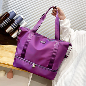 Nouveau sac de voyage transfrontalier extensible grande capacité pliable, sac de sport et de yoga tendance - Product Image 3