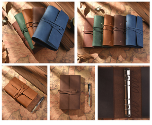 Diario in Pelle: Agenda in Stile Retrò di Alta Qualità per Artisti, Viaggiatori e Tutti gli Altri, Versione a Righe A6 - Product Image 5