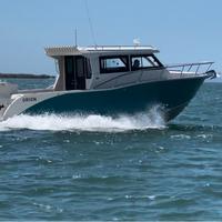 Bateau de pêche en aluminium entièrement soudé Gospel Hot Sale Offshore 31,5 pieds (9,6 m), nouveau yacht de luxe pour la navigation sportive et les excursions touristiques