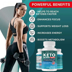 Capsules amincissantes Keto OEM/ODM, brûleur de graisse plus, pilules <span class=keywords><strong>pour</strong></span> la perte d'appétit, complément alimentaire, énergie naturelle, brûleur de graisse sain <span class=keywords><strong>pour</strong></span> femmes - Product Image 5
