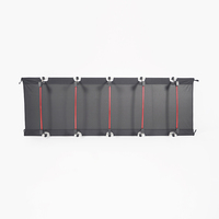 Lit de camp pliant moderne et portable pour extérieur, camping, parc, plage, avec cadre en aluminium, personnalisable – Nouveauté usine de mobilier de jardin