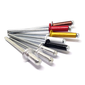 Đinh tán bằng thép không gỉ 304, đầu tròn mở, đinh tán mù, đinh tán kéo, đinh tán mù M3, M4, M5, đinh tán Latin - Product Image 1