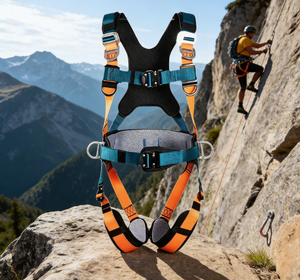 Harnais <span class=keywords><strong>de</strong></span> sécurité complet pour la protection contre les chutes, idéal pour le travail en hauteur, le camping, l'escalade, l'abordage d'arbres - Vente en gros usine - Product Image 2
