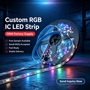 Bande LED numérique à couleurs magiques WS2815 IC Chip, 60 LED/m RGB 5050 DC12V, changement de couleur LED par LED, fonction de reprise après coupure - Product Image 4
