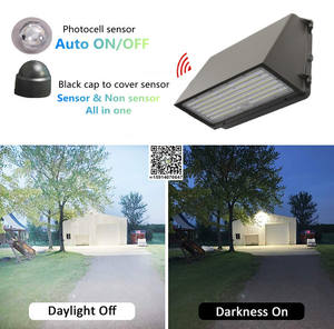 Intertek LM79 인증 튜닝블 아웃 도어 led 벽 팩 고정물 80w 10400lm 북미 프로젝트 벽 장착 led 조명 10KV - Product Image 2