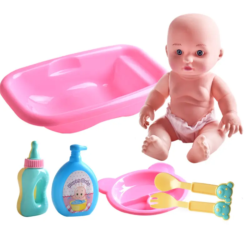 Vinil Barato Brinquedos Do Bebê Reborn Boneca Atacado Bonecas Para Crianças Hot Selling Bath Play House Brinquedos Boneca