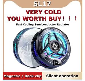 2024 téléphone portable clip arrière <span class=keywords><strong>radiateur</strong></span> <span class=keywords><strong>radiateur</strong></span> magnétique dissipation thermique rapide jeu refroidissement téléphone portable <span class=keywords><strong>tablette</strong></span> universel - Product Image 6