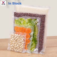Sacs sous vide gaufrés en plastique transparent rouleau de scellant sous vide rouleau plusieurs tailles sacs de stockage des aliments sous vide en plastique alimentaire pour la viande