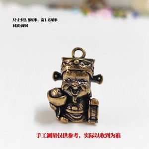 KI tengqiao - Adornos Decorativos de Cobre de Cinco Vías con Diseño de Dios de la Riqueza para Sala de Estar y Dormitorio, Amuleto de Buena Suerte - Product Image 4