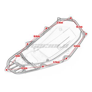 Accessori Moto Copertura Filtro Aria Trasparente Kit Carena per <span class=keywords><strong>HONDA</strong></span> VARIO 125 VARIO150 <span class=keywords><strong>PCX</strong></span> - Product Image 6