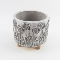Populaire fleur motif Pots de fleurs maison extérieur jardin planteur décoration nordique créatif intérieur Pot de plante
