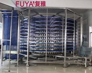 Tour de refroidissement multifonctionnelle en spirale à pain/autorisation de technologie d'entraînement direct <span class=keywords><strong>Intralox</strong></span> - Product Image 5