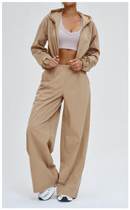 Conjunto Deportivo para Mujer 2026, Talla Grande, Protección Solar, Resistente a las Arrugas, con Capucha y Cremallera, a Prueba de Viento, para Ciclismo al Aire Libre - Product Image 4