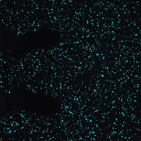 Flocons luminescents bleus et verts LSY 1/16" et 1/4" (phosphorescents dans le noir) pour systèmes de revêtement de sol en époxy