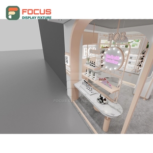 Modern Boutique Store Glass Retail Fixture Solution Provider Cosmetic Shop Design - Product Image 6