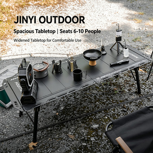 Multifunction Aluminum Outdoor <b>Camping</b> Furniture <b>Foldable</b> 5units Modular <b>Table</b> Heavy Duty - Product Image 6