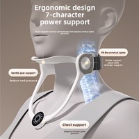 Support cervical réglable Attelle de cou Anti-avant Correcteur de posture de la tête Dispositif de correction de traction du cou Anti-tête