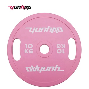 Disque de musculation en acier calibré HMS TOS100 Olimpijski | Handball