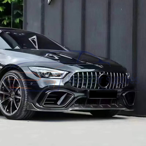 Style BS pour AMG <span class=keywords><strong>GT</strong></span> <span class=keywords><strong>53</strong></span> 63 lèvre avant en fibre de carbone - Product Image 5