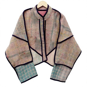 Veste vintage Kantha élégante de style nouveau, de qualité supérieure, 100% coton, respirante et écologique, toutes saisons - Product Image 1