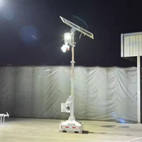 Mobil Güneş Enerjili Sokak Lambaları, Dış Mekanlarda Elektrik Kesintisi Durumunda Acil Aydınlatma Sağlayabilir
