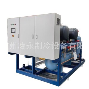 Unité de condensation refroidie par air à vis, R404A, 380V, -20 à 8°C, pour la réfrigération - Product Image 5