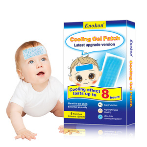 Parches <span class=keywords><strong>de</strong></span> Gel <span class=keywords><strong>de</strong></span> Enfriamiento Rápido Enokon OEM, Fuerte Adhesión, para Bebés, Niños y Adultos, Reducen la Fiebre, Alivian el <span class=keywords><strong>Dolor</strong></span> <span class=keywords><strong>de</strong></span> <span class=keywords><strong>Cabeza</strong></span>/Fatiga, Compresas Frías/Calientes - Product Image 2