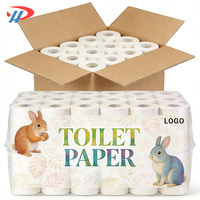 Papel Higiénico Desechable de 3 Capas, Ecológico, Suave, Hecho con Pulpa de Madera Mixta, Personalizable con Logotipo, de Primera Calidad