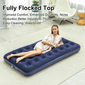 Matelas Gonflable au Design Moderne 188x75x22 cm pour Camping et Maison, Grand Stock pour Chambre et Hôtellerie - Product Image 5