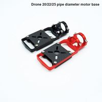 Accessoires pour drones : Kit de châssis d'hélicoptère DIY en alliage d'aluminium 20mm/22mm/25mm, support de moteur, marque OEM
