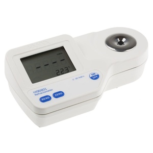 Hanna <b>Instruments</b> Digital/<b>Optical</b> Sucrose Refractometer +80.C 85% Brix 0% Brix 0.C Min Measuring & Analysing <b>Instruments</b> - Product Image 1