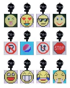 Vòng dẫn đăng ký trở lại cửa sổ xe dẫn hiển thị, emo. Ji xe dẫn hiển thị, thông minh dẫn Màn hình hiển thị cho xe - Product Image 3