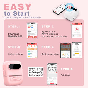 Impresora de Etiquetas Térmicas Marklife P50 de 40 mm para iOS y Android - Product Image 3
